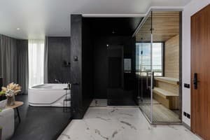 Апарт-отель Be The One Hotel. Люкс двухместный с джакузи и сауной 4